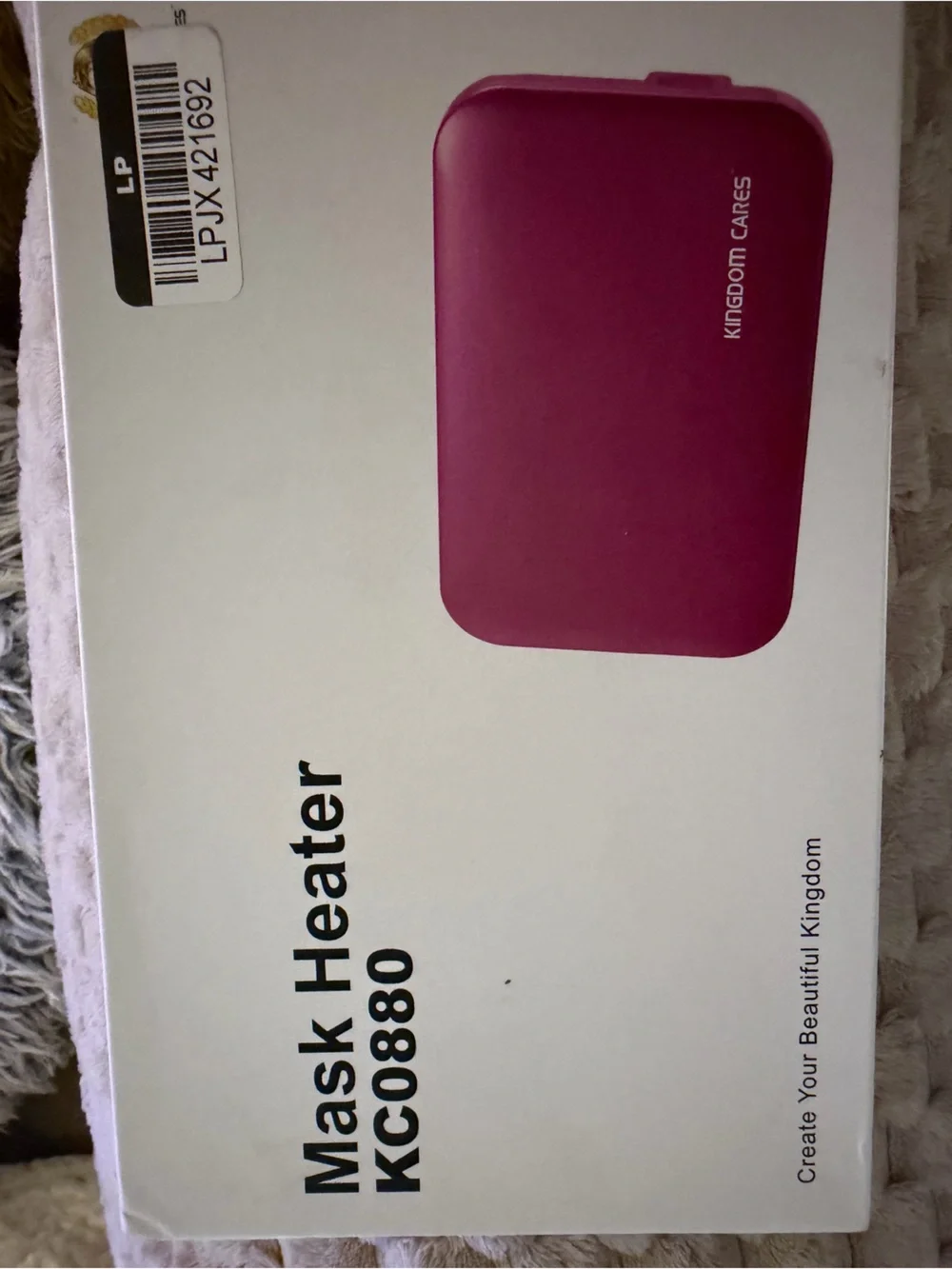 Pink Mask Heater KC0880